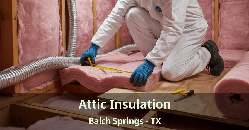 Attic Insulation Balch Springs - TX