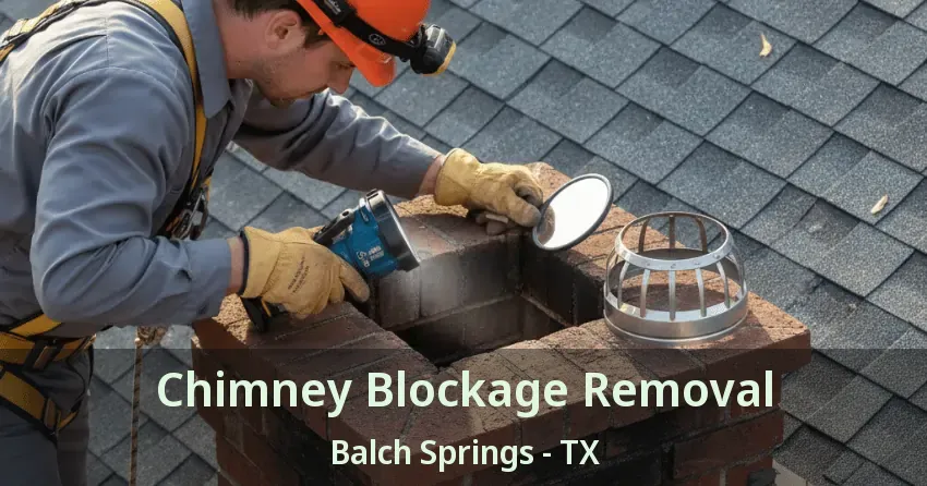 Chimney Blockage Removal Balch Springs - TX Chimney Blockage Removal Balch Springs - TX
