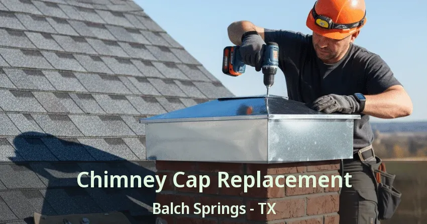 Chimney Cap Replacement Balch Springs - TX