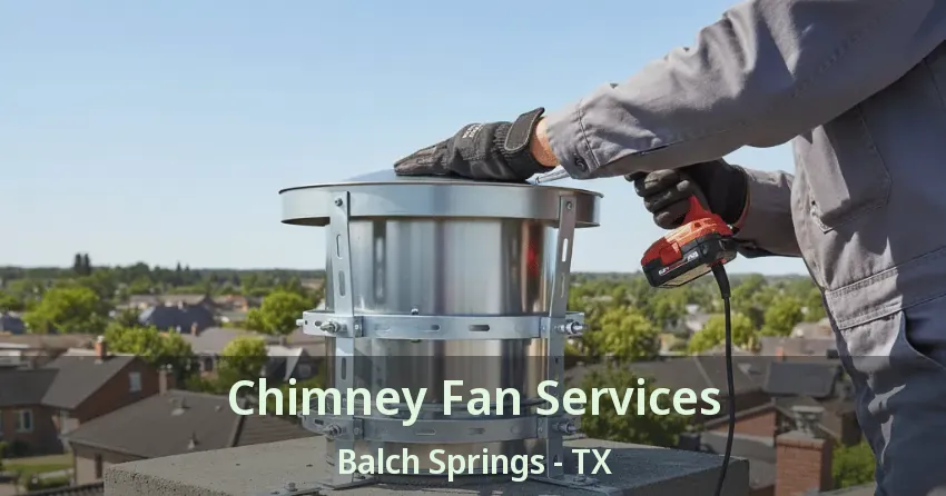 Chimney Fan Services Balch Springs - TX