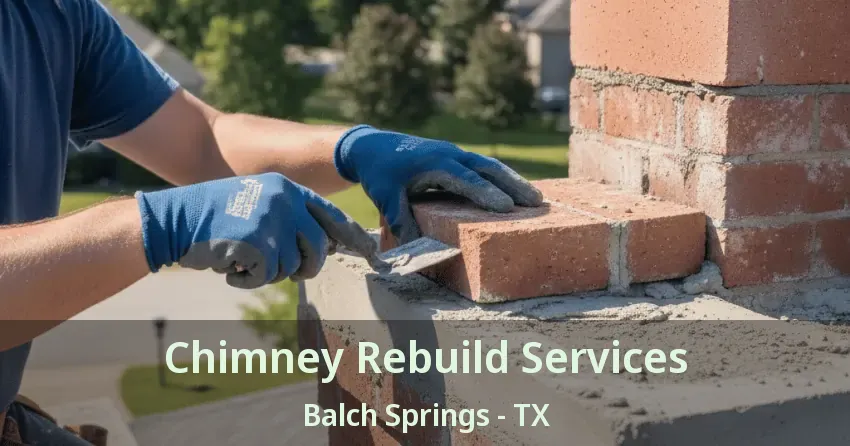 Chimney Rebuild Services Balch Springs - TX