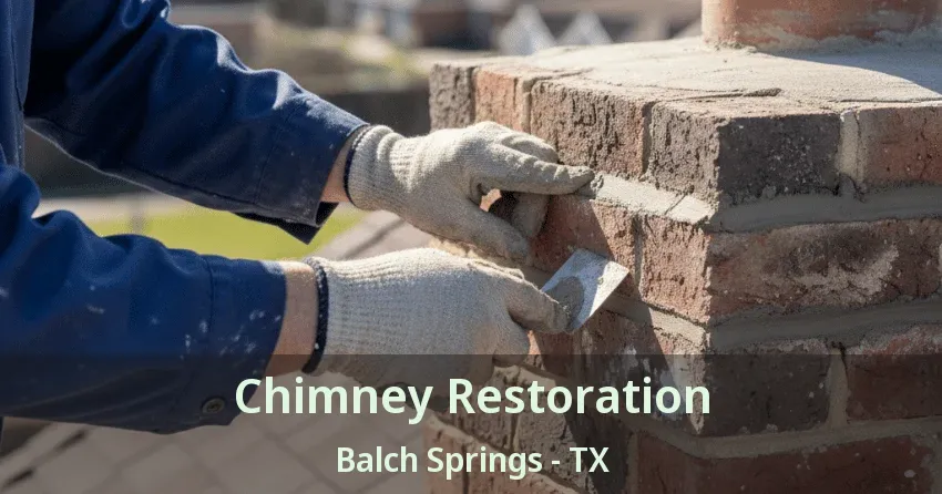 Chimney Restoration Balch Springs - TX