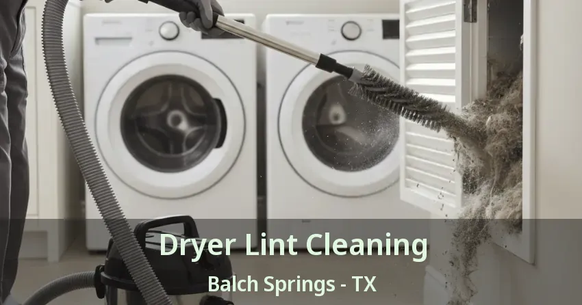 Dryer Lint Cleaning Balch Springs - TX