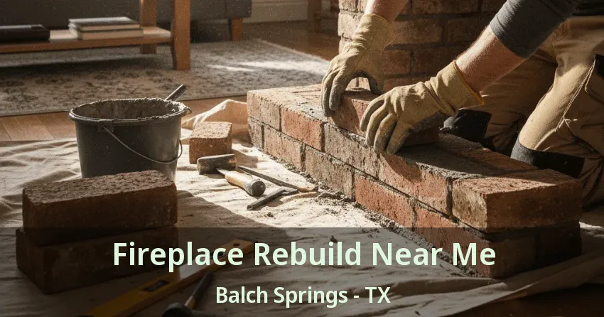 Fireplace Rebuild Near Me Balch Springs - TX