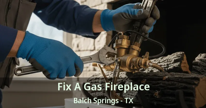 Fix A Gas Fireplace Balch Springs - TX