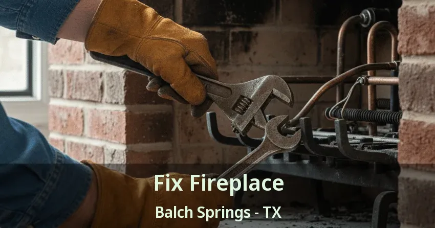 Fix Fireplace Balch Springs - TX