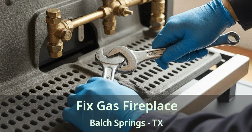 Fix Gas Fireplace Balch Springs - TX