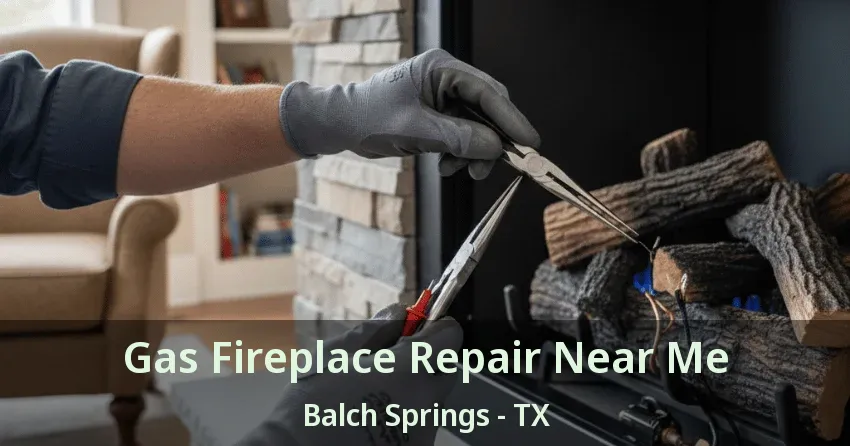Gas Fireplace Repair Near Me Balch Springs - TX