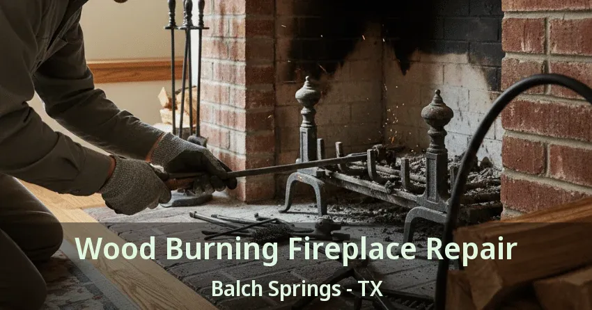 Wood Burning Fireplace Repair Balch Springs - TX