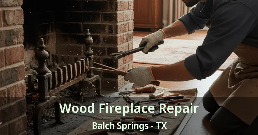 Wood Fireplace Repair Balch Springs - TX